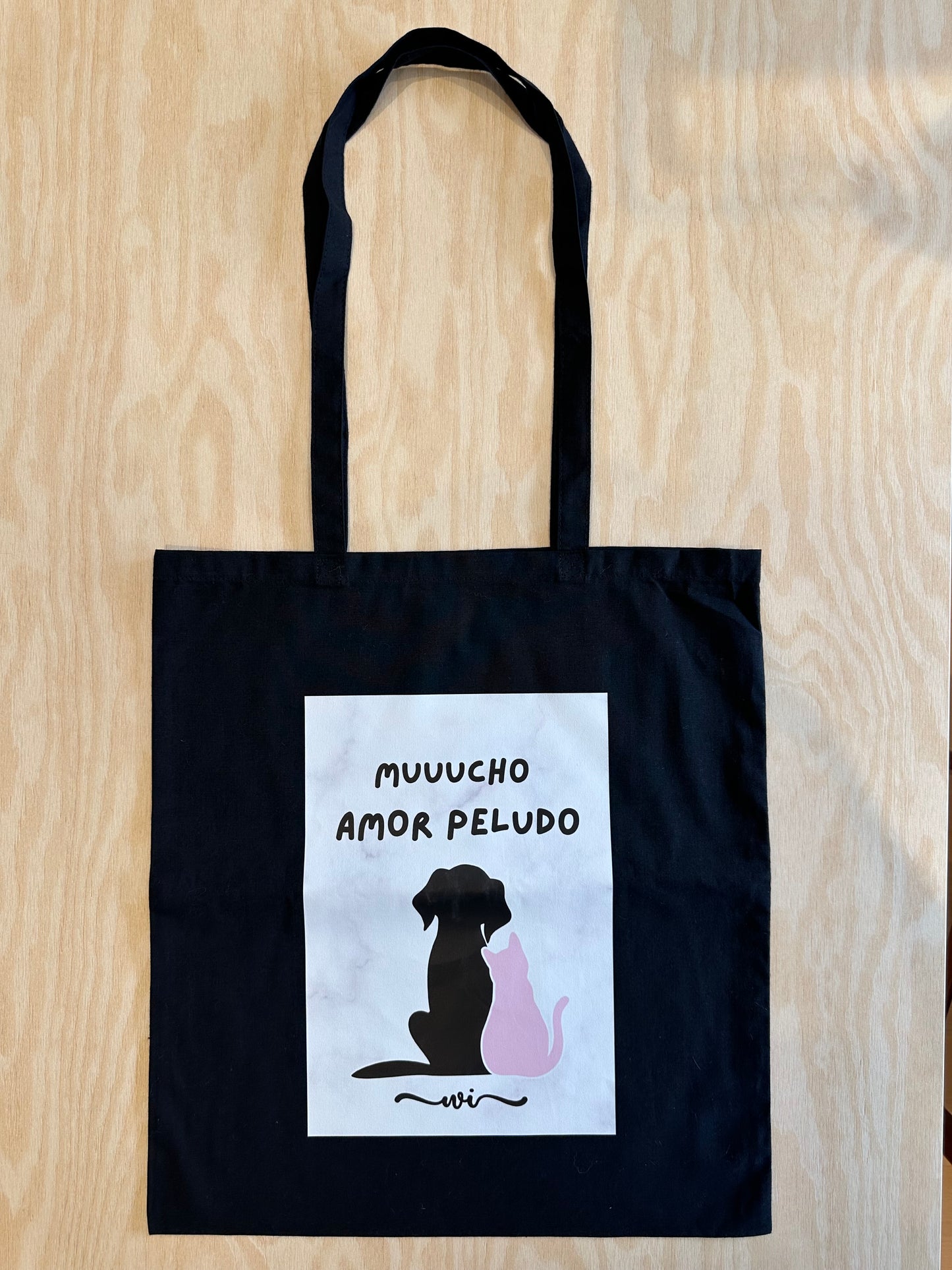 Tote Bag MUCHO AMOR PELUDO