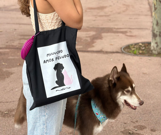 Tote Bag MUCHO AMOR PELUDO