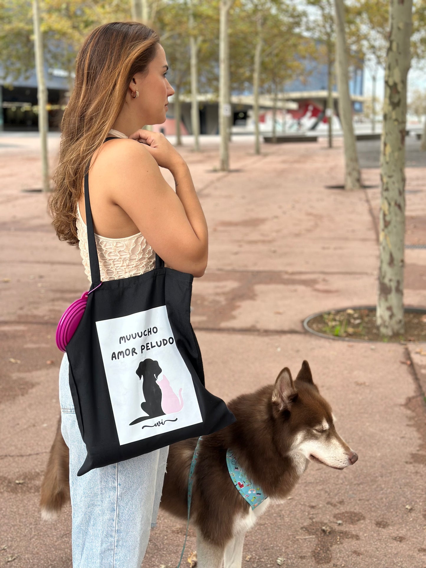 Tote Bag MUCHO AMOR PELUDO